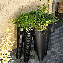 Кашпо The Vases Serralunga Италия, материал 3D пластик