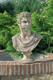 Украшение для сада Busto Imperatore Italgarden Италия, материал композитный мрамор