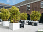 Куб BLOCK Essential Pottery Pots Нидерланды, материал файбергласс, доп. фото 10