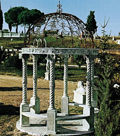 Беседка Pompadour Italgarden Италия, материал композитный мрамор