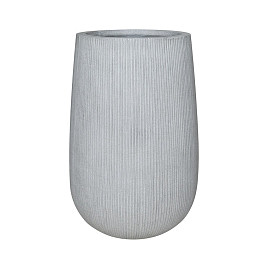 Кашпо PATT HIGH Ridged Pottery Pots Нидерланды, материал файбергласс