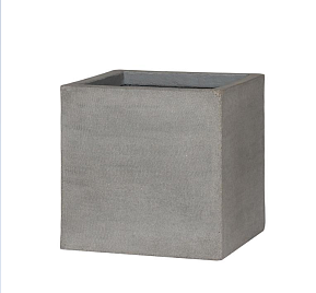 Куб BLOCK Cement and stone Pottery Pots Нидерланды, материал файберстоун