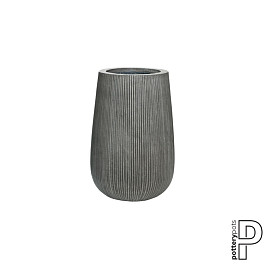 Кашпо PATT HIGH Ridged Pottery Pots Нидерланды, материал файбергласс