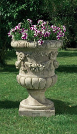 Вазон PALATINO Italgarden Италия, материал композитный мрамор
